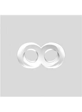 Эрекционное кольцо  Duo Cock 8 Ball Ring, CLEAR 291022 Chisa